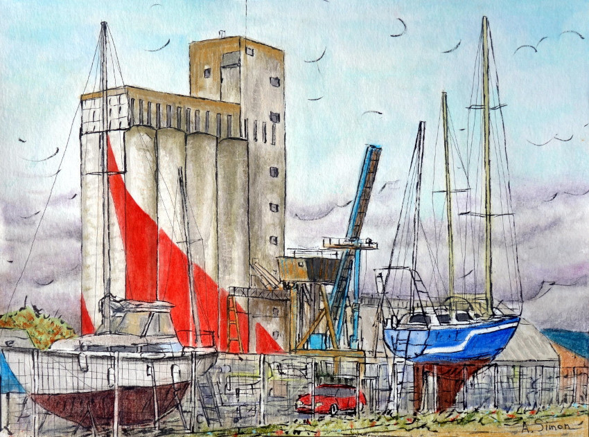 Usine du port de Saint-Nazaire